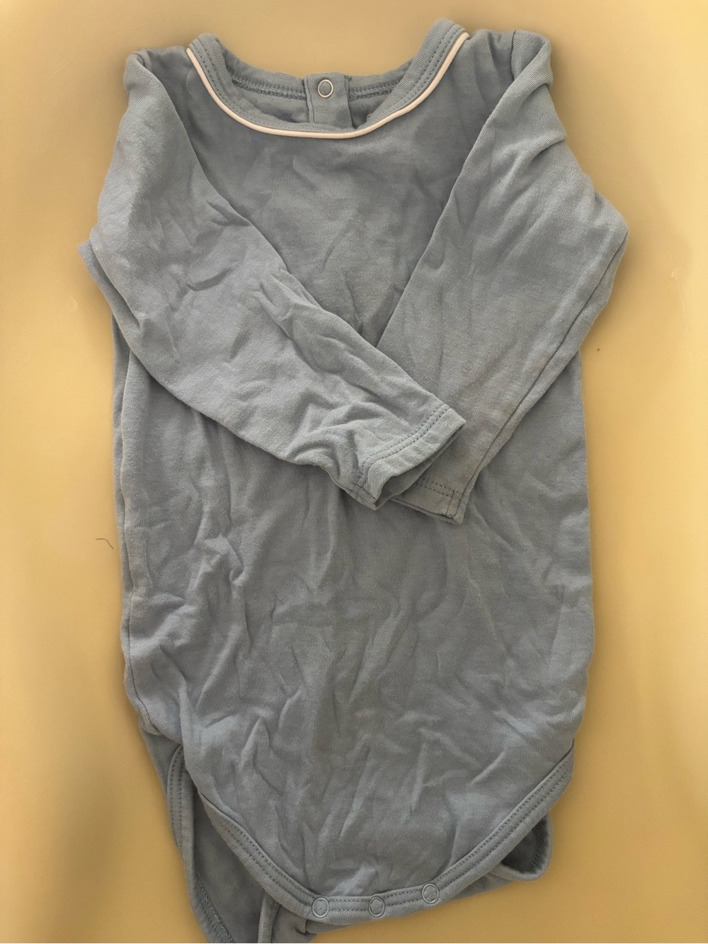 Oso & Me Edward One Piece - 12m - Dusty Blue
